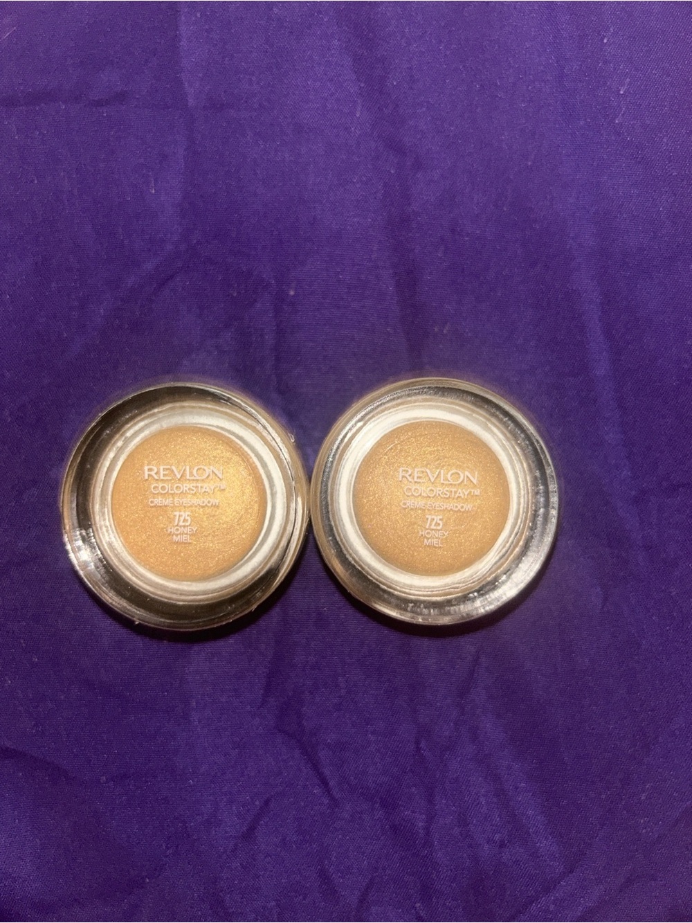 Revlon Honey Creme Eyeshadow Duo - Shimmery Gold